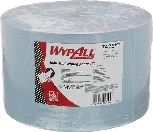 KIMBERLY-CLARK Putztuch WYPALL L30 ULTRA 7425 L380xB235ca.mm blau Rl.