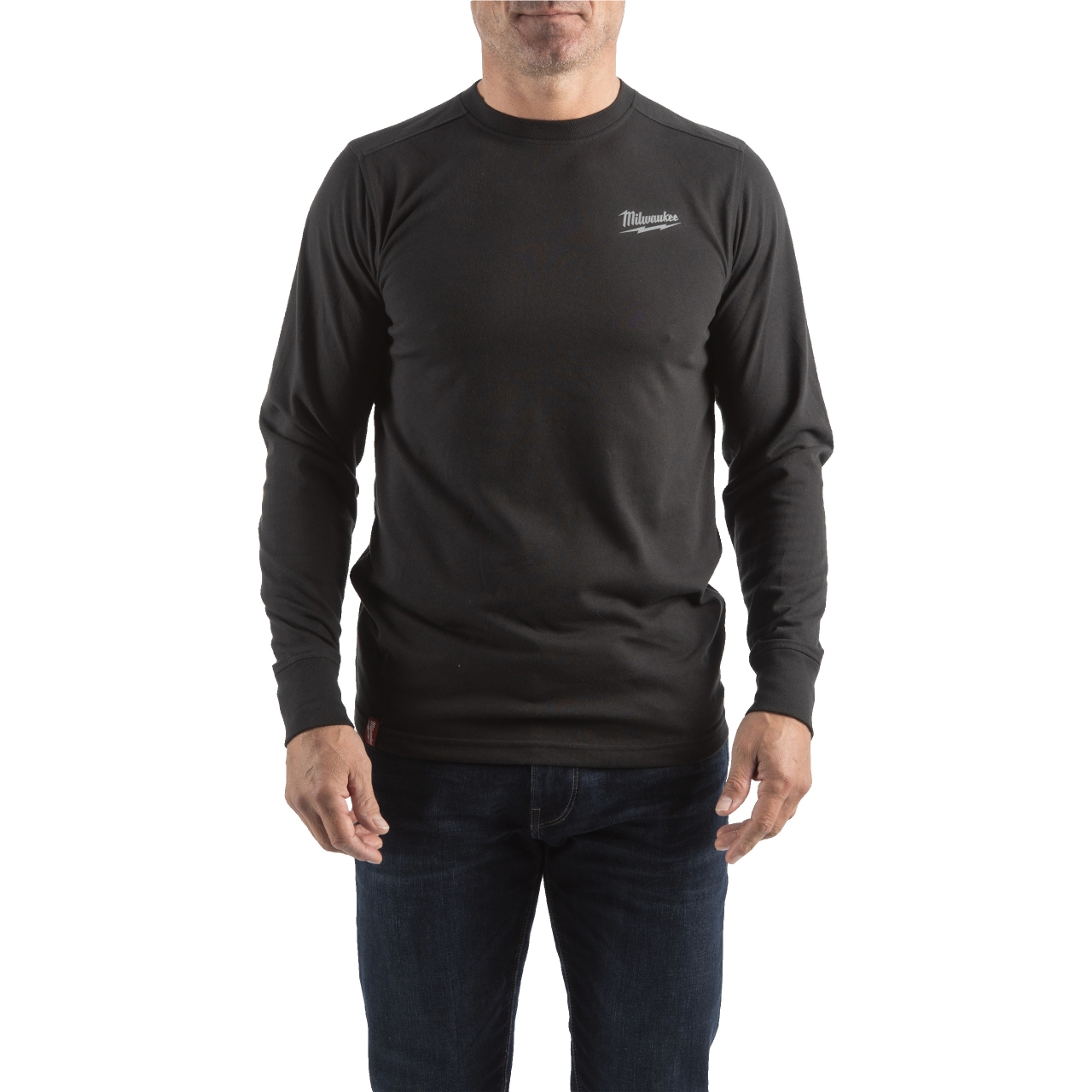 MILWAUKEE Hybrid-Langarm-Shirt schwarz HTLSBL-S