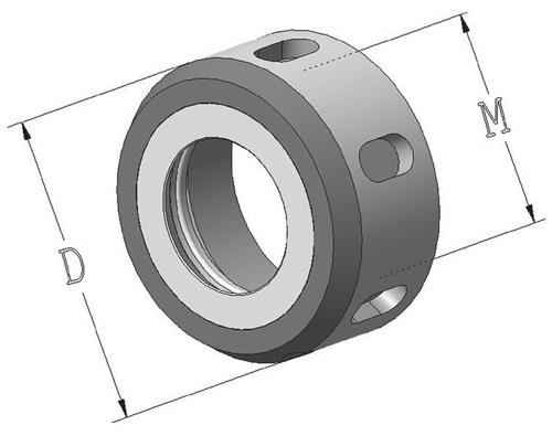 Spannmutter OZ 32 D.72mm kugelgelagert z.Spannzangenfutter OZ PROMAT