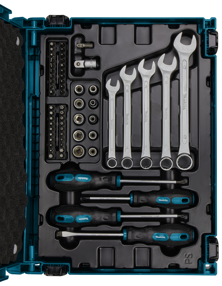 Makita Werkzeug-Set 87-tlg. im MAKPAC Gr.1, E-11542