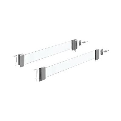 HETTICH DesignSide Glas InnoTech, 470 / 144 mm, grau, 9100889