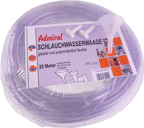 ADMIRAL Schlauchwasserwaage Admiral® 15m ADMIRAL