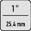 Hebelumsch.kn.1116/2 1 Zoll 32 Z.HAZET