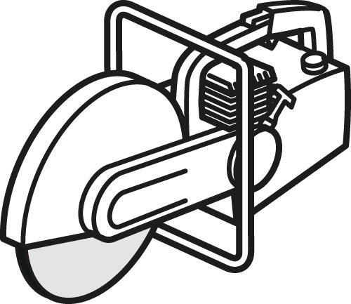 KLINGSPOR Diamanttrennscheibe DT 602 A Supra, 450 x 25,4