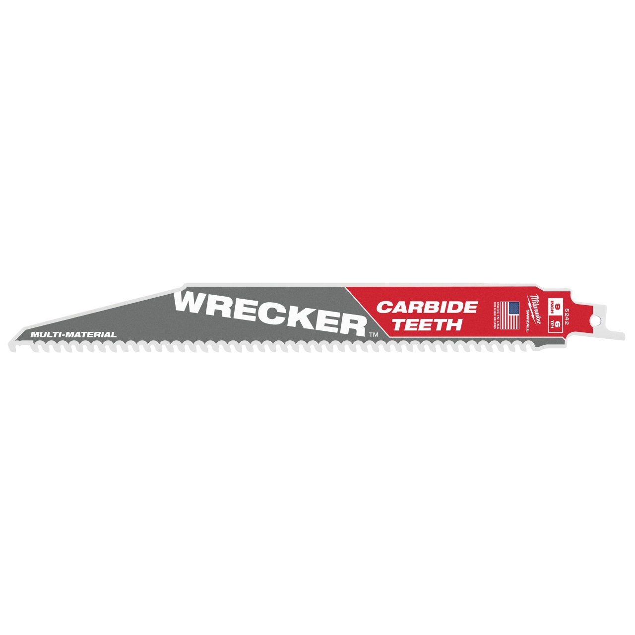 MILWAUKEE Säbelsägeblatt 230x6 mm WRECKER HM-best.