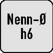 NC-Anbohrer D.10mm VHM 90Grad PROMAT