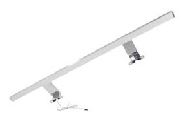 L&S LED Anbauleuchte Lilium Emotion, 800mm, mit zwei Haltearmen,600mm sw./sw.rt Steckerltg, schwarz