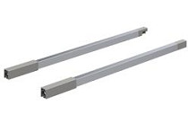 HETTICH Längsreling InnoTech Atira, 420 mm, links, silber, 9194528