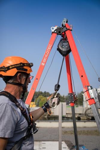 SKYLOTEC Höhensicherungsgerät RAPTOR W EN 360 Seillänge 6m SKYLOTEC