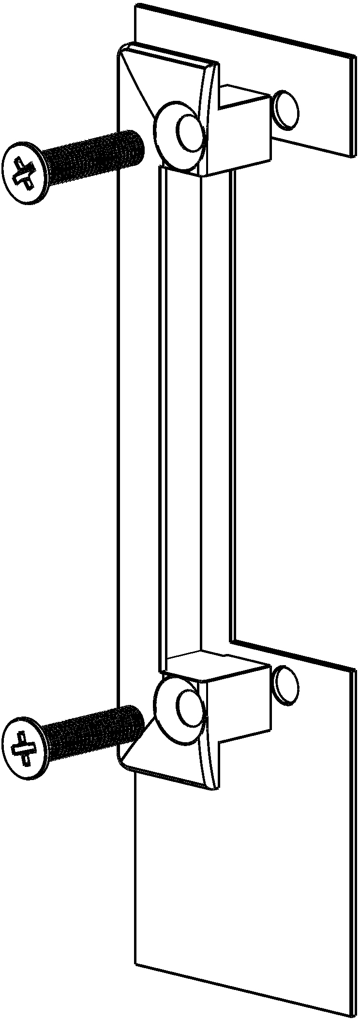 WINKHAUS Garnitur Blende STV E-130-UW, Stahl